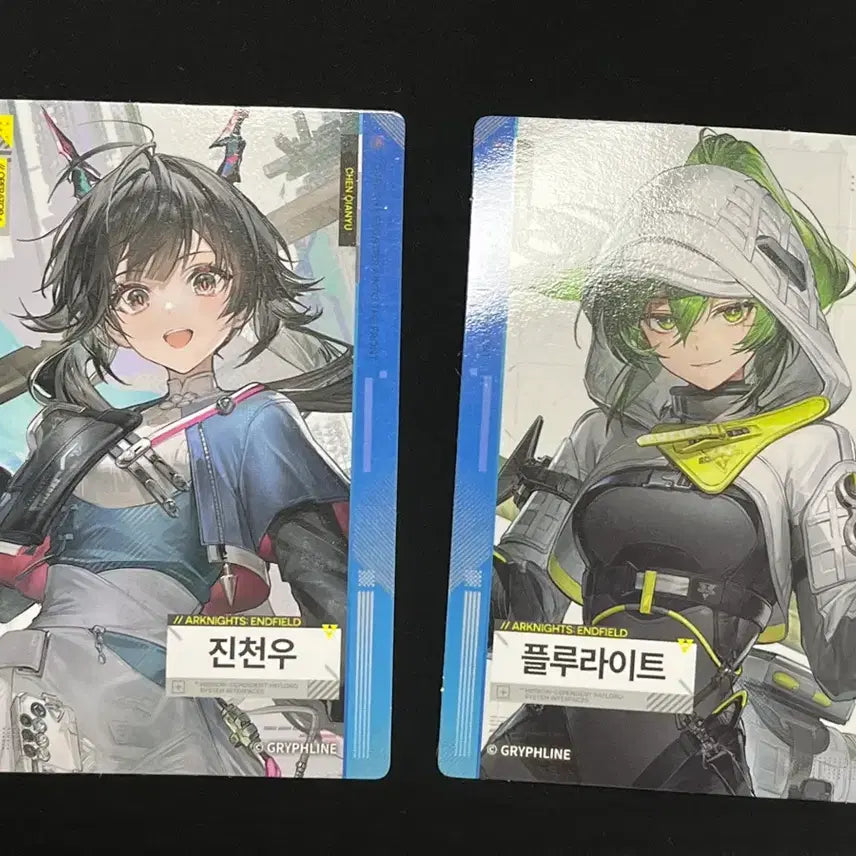 [SOLD OUT] 엔드필드 gs콜라보 진천우 플루라이트 포토카드 일괄