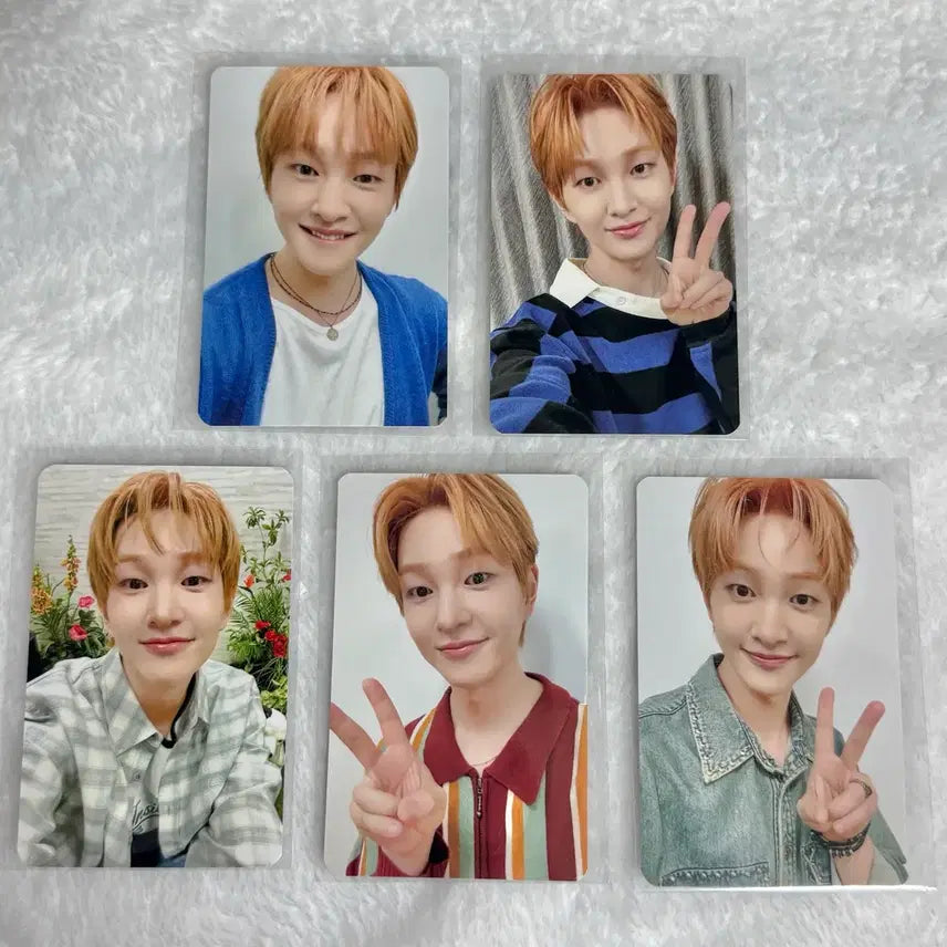 [BUNJANG] Onew Zzingnyang Pop-up MD Photocard Set / 온유 찡냥이 팝업 MD 포토카드 5종