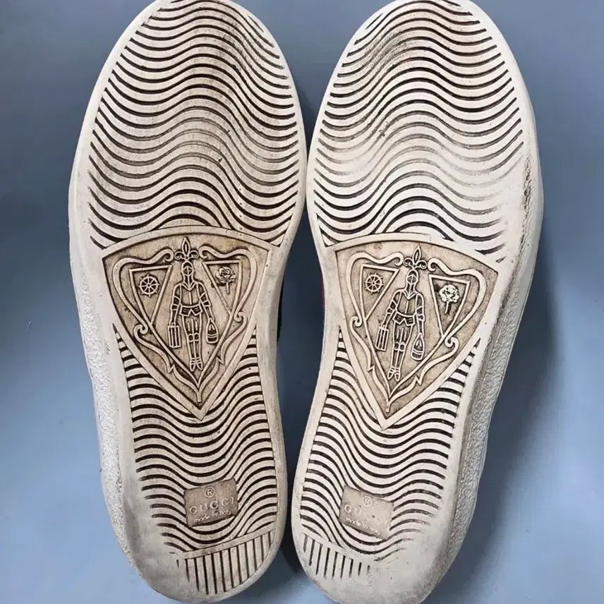 [BUNJANG] Gucci Ace Bee Embroidered Sneakers (270) / 구찌 에이스 꿀벌 자수 스니커즈 270