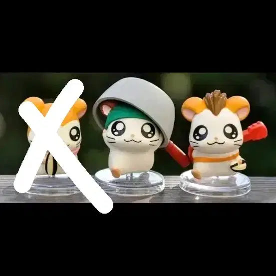 [BUNJANG] Banga Banga Hamtori 3rd Series Figure Set / 방가방가 햄토리 대행진 3차 미개봉 피규어 2종세트 판매