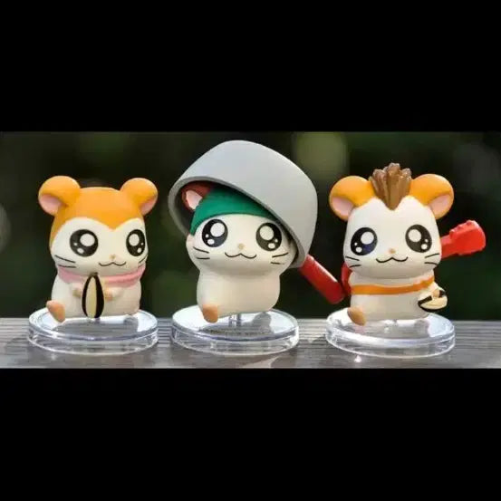 [BUNJANG] Banga Banga Hamtori 3rd Series Figure Set / 방가방가 햄토리 대행진 3차 미개봉 피규어 2종세트 판매