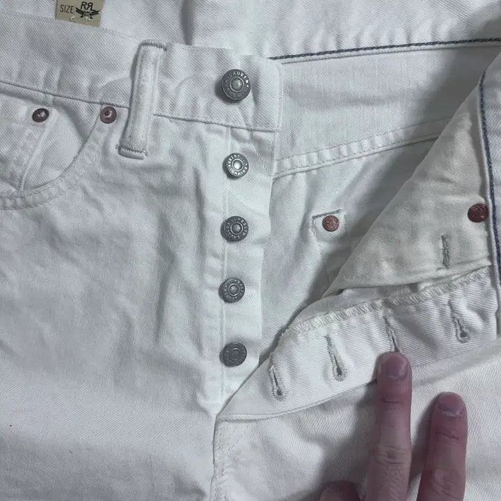 [BUNJANG] RRL Vintage Five Pocket Fit Denim Natural Shorts 30 / RRL 빈티지 파이브 포켓 핏 데님 내추럴 쇼츠 30 새상품