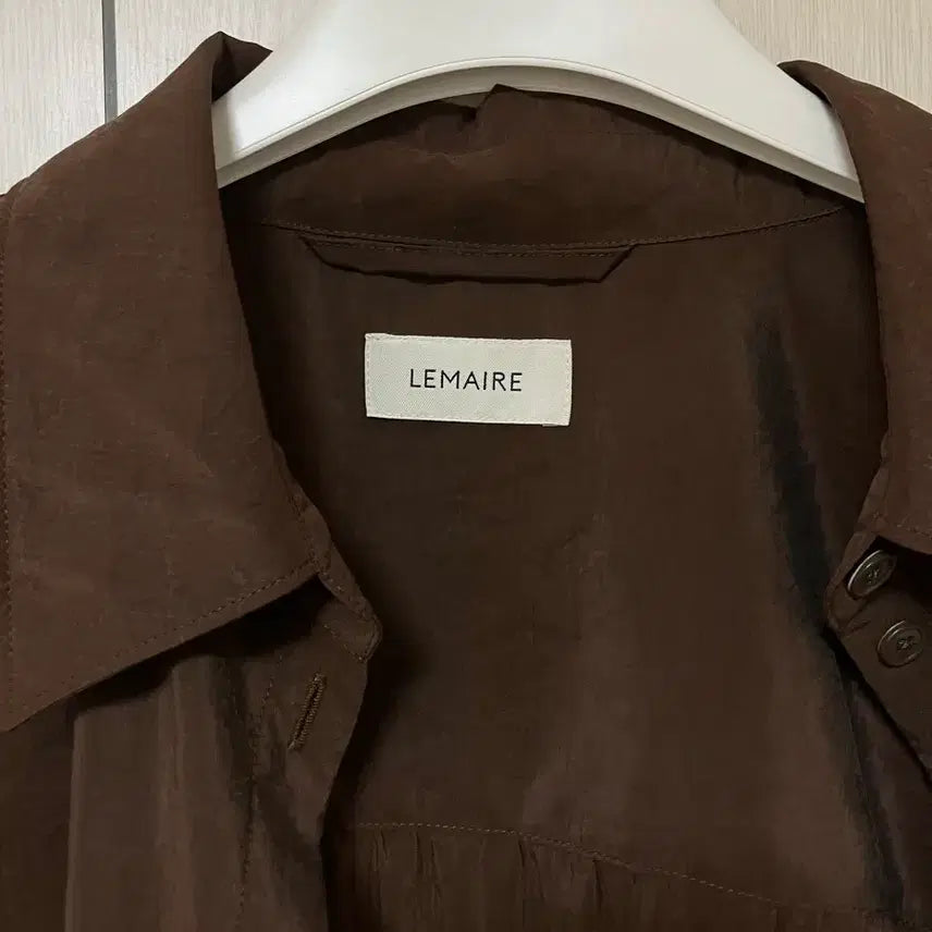 [BUNJANG] Lemaire Dry Silk Twist Shirt / 르메르 드라이실크 트위스트 셔츠 38
