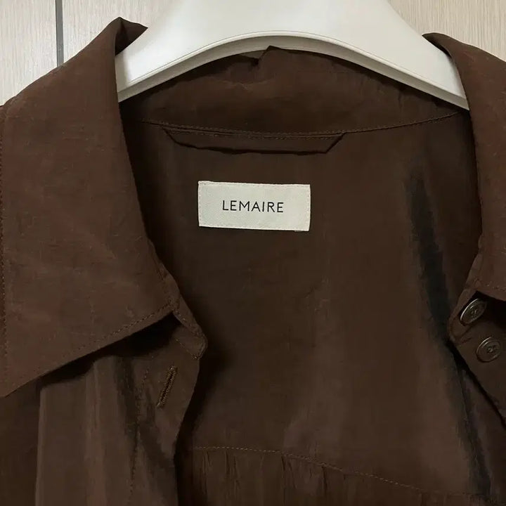 [BUNJANG] Lemaire Dry Silk Twist Shirt / 르메르 드라이실크 트위스트 셔츠 38