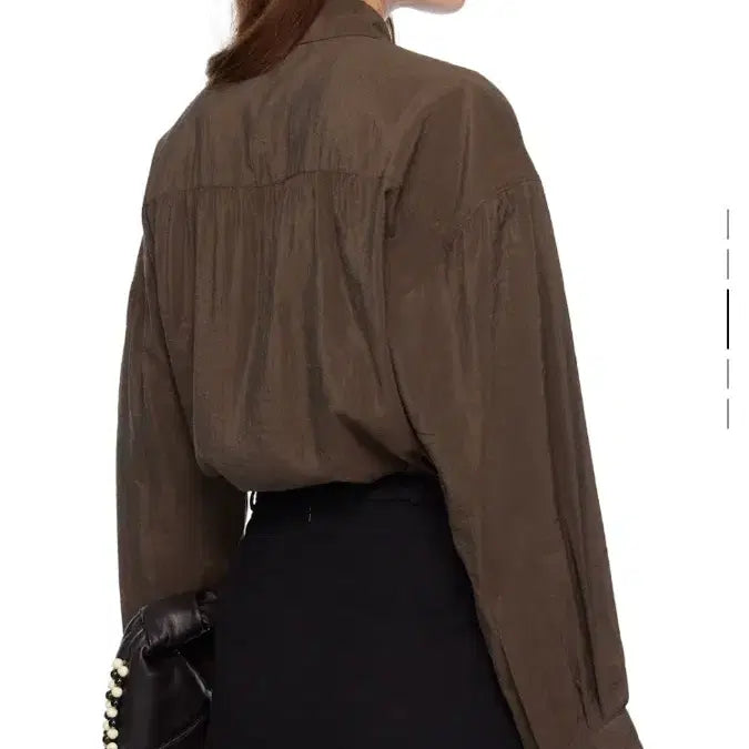 [BUNJANG] Lemaire Dry Silk Twist Shirt / 르메르 드라이실크 트위스트 셔츠 38