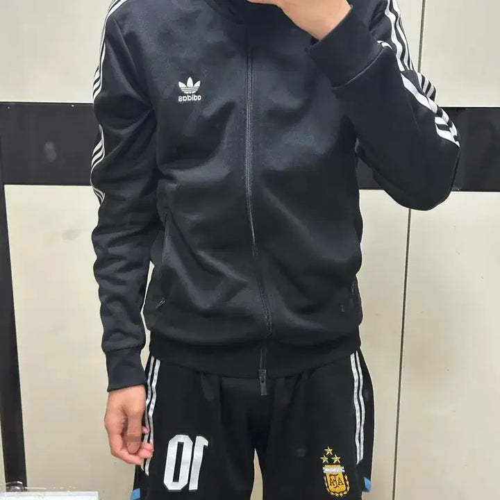 [BUNJANG] Adidas Adicolor Classics Track Top Jersey Black / [M] 아디다스 아디컬러 클래식 트랙탑 져지 블랙