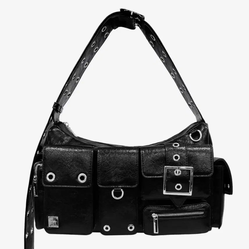 [BUNJANG] Fortress Bag Black / 블랙퍼플 포트리스 백 Fortress Bag_Black