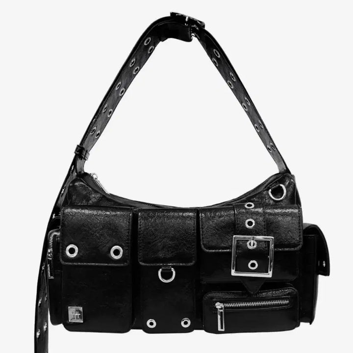 [BUNJANG] Fortress Bag Black / 블랙퍼플 포트리스 백 Fortress Bag_Black