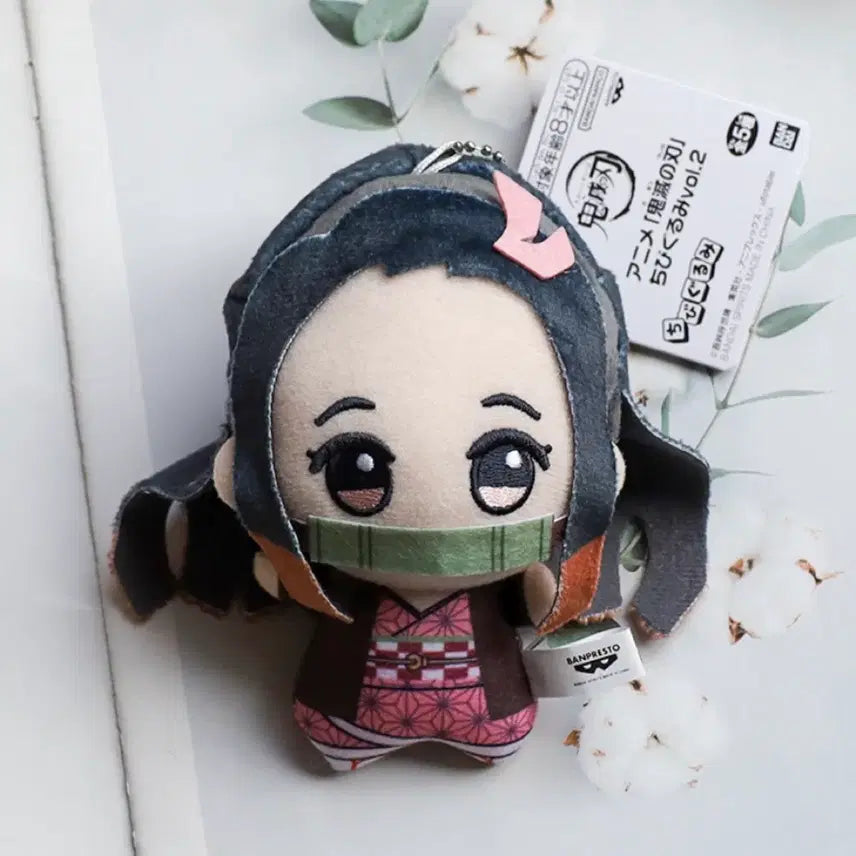 [BUNJANG] Demon Slayer Nezuko Doll Keychain / 귀멸의 칼날 네즈코 인형 키링 판매합니다!!