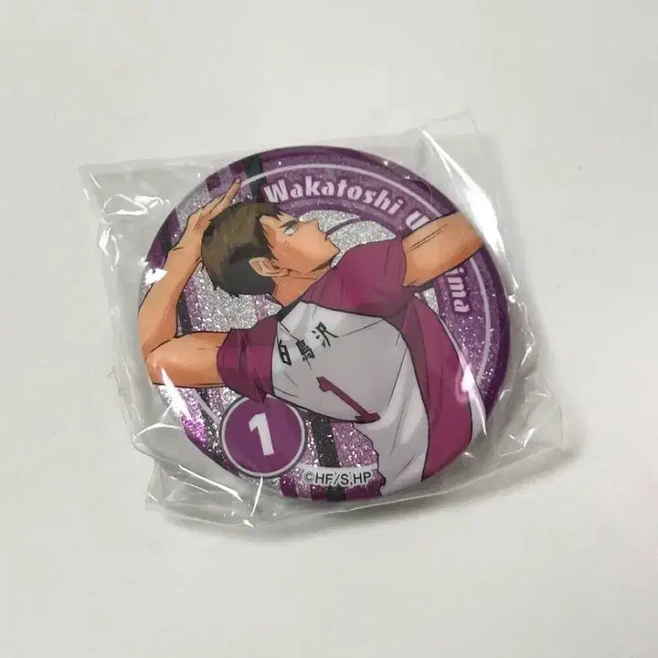 [BUNJANG] Haikyu Ushijima Wakatoshi Can Badge / [미개봉] 하이큐 우시지마 캔뱃지 가챠