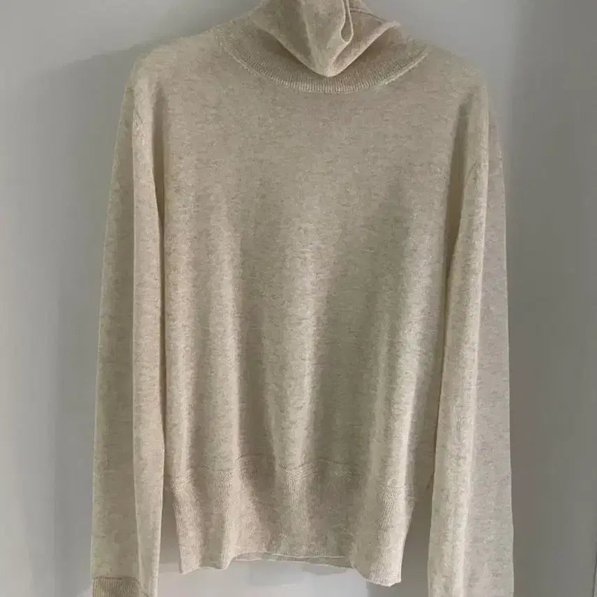[BUNJANG] LE17SEPTEMBRE High Neck Knit Beige / LE17SEPTEMBRE 르917 하이넥니트 베이지