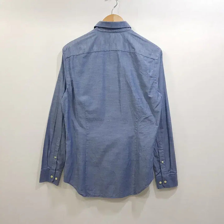 [BUNJANG] Vintage Solid Plain Classic Long Sleeve Shirt (Men&