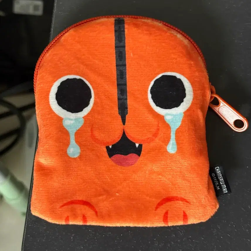 [BUNJANG] Chainsaw Man Pochita Crying Pouch / 체인쏘맨 팝업스토어 포치타 엉엉슨 파우치