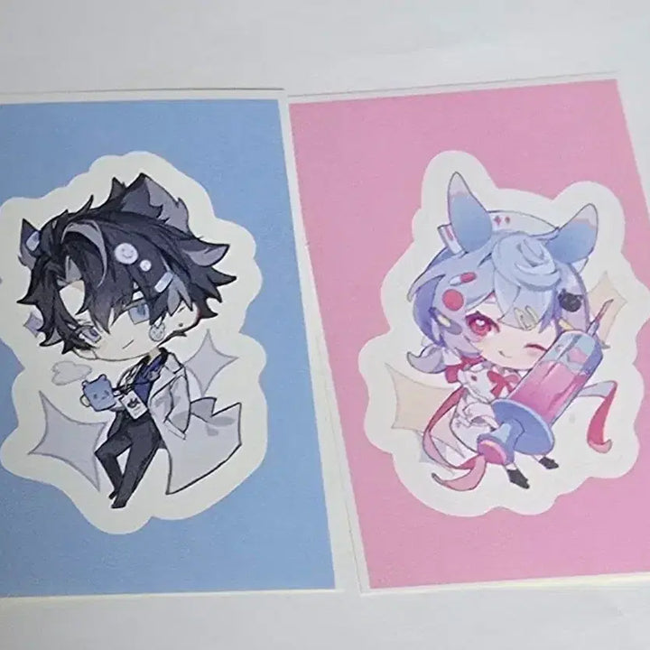 [BUNJANG] Ilsha Lyney Sigewinne Sticker Set / 일샤님 라이오슬리 시그윈 스티커 원신 비공굿