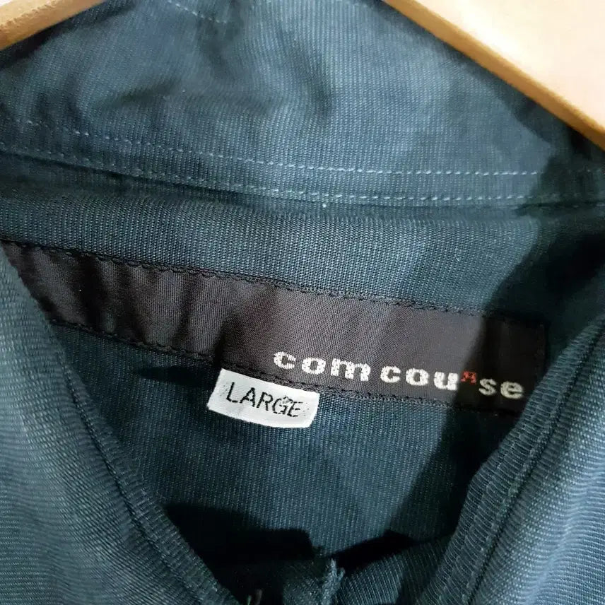 [BUNJANG] Vintage Charcoal Solid Long Sleeve Shirt - Men&