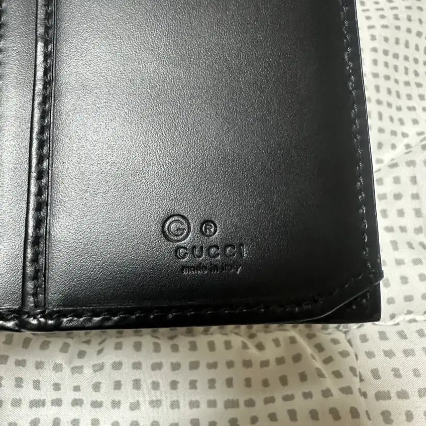 [SOLD OUT] 구찌 시그니처 시마 블랙 남성 장지갑