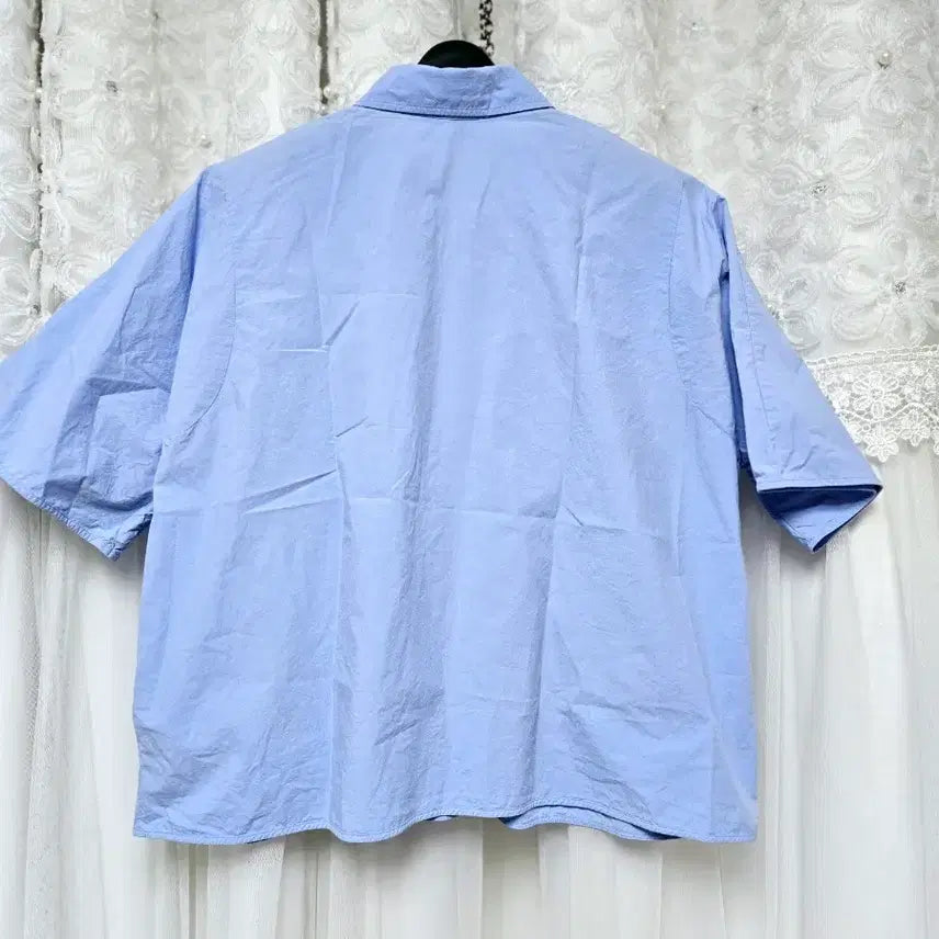 [SOLD OUT] COS 코스 반팔 셔츠 하늘색
