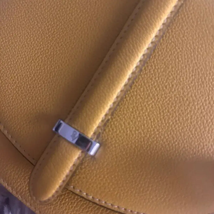 [BUNJANG] Belvedere Half Moon Bag Yellow / 벨베데레 반달백 옐로유