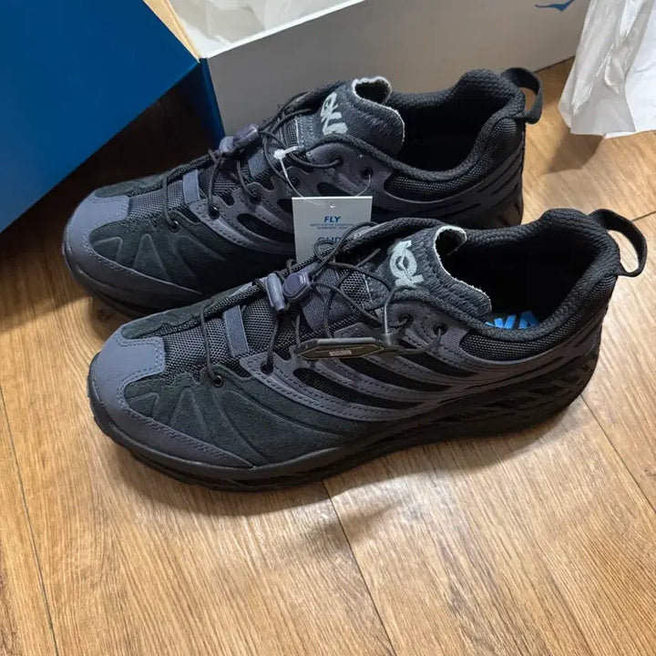 [BUNJANG] Hoka Stinson Evo OG TP Black Running Shoes / (새상품) 호카 스틴슨 Evo OG TP 블랙 290