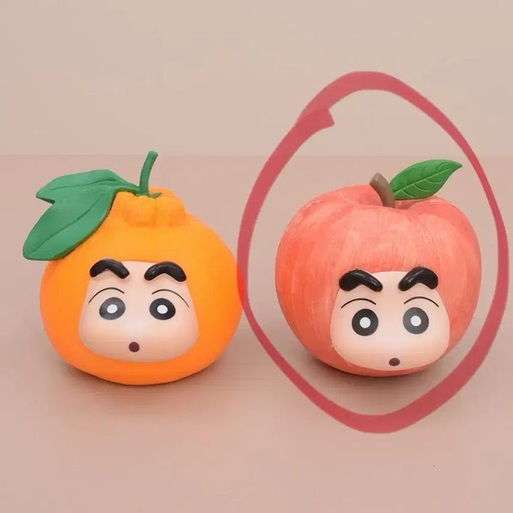 [BUNJANG] Crayon Shin-chan Apple Figure / 짱구 사과 피규어