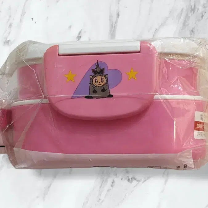 [BUNJANG] Angelina Ballerina 2-Tier Lunch Box / 천사소녀네티 2단 도시락케이스