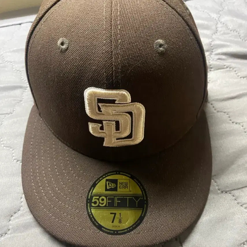 [BUNJANG] New Era San Diego Padres Snapback Hat / 뉴에라 샌디에이고 파드리스 모자 7 1/8