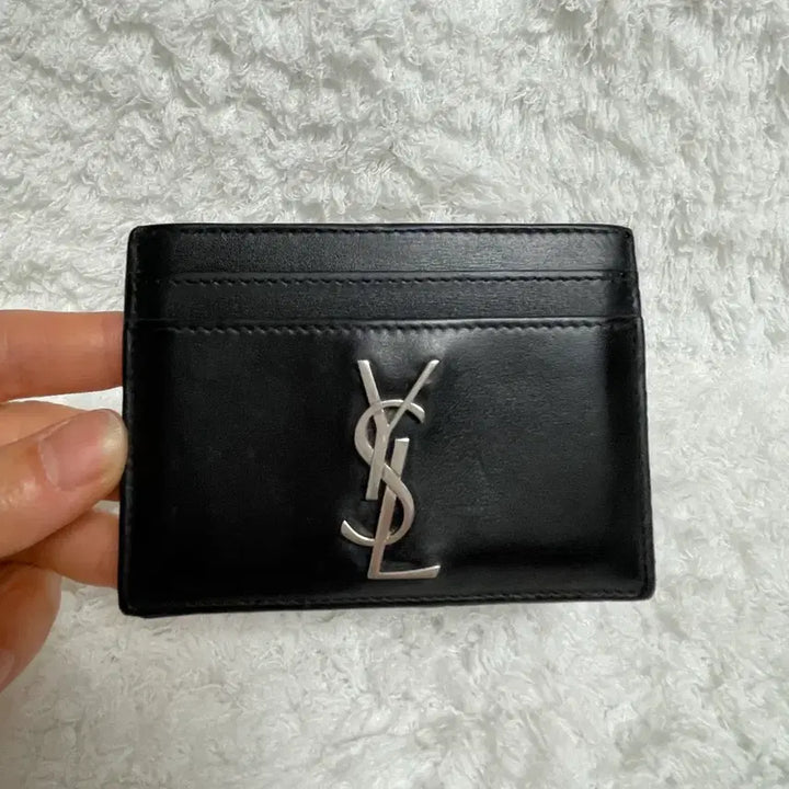 [BUNJANG] 생로랑 YSL 카드지갑 블랙 / 생로랑 YSL 카드지갑 블랙