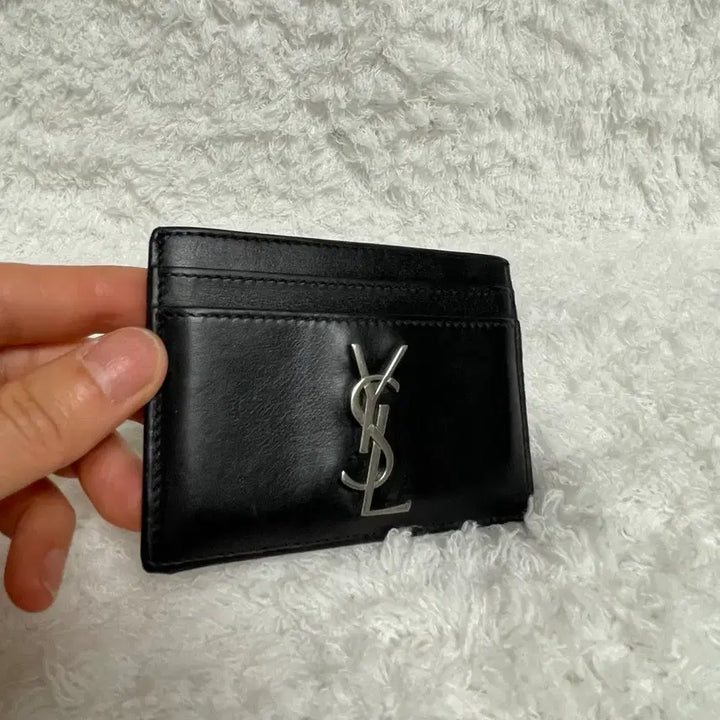[BUNJANG] 생로랑 YSL 카드지갑 블랙 / 생로랑 YSL 카드지갑 블랙
