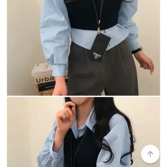 [BUNJANG] Avely V-Neck Crop Knit Vest / 에이블리 브이넥 크롭 니트조끼 교신가능