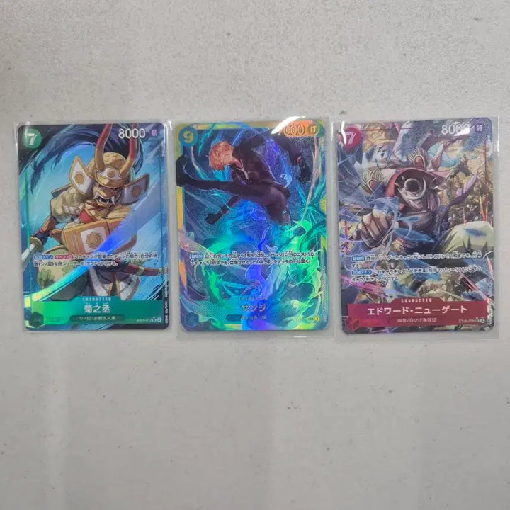 [BUNJANG] One Piece Card Game Luffy &amp; Mihawk &amp; Kizaru Trading Card / 원피스 카드 판매