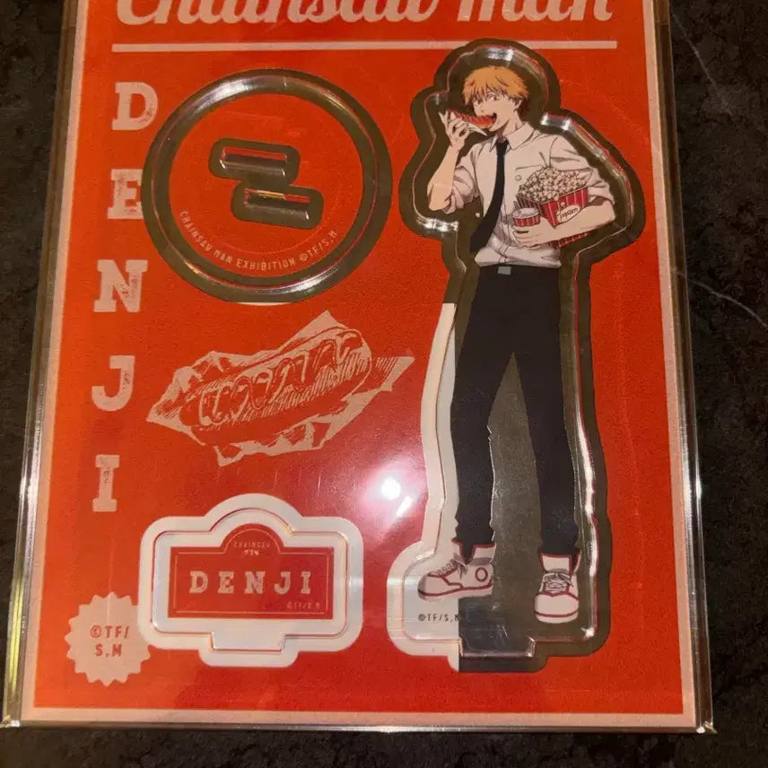 [BUNJANG] Chainsaw Man Denji Acrylic Stand / 체인소맨 전시회 덴지 아크릴 스탠드 미개봉