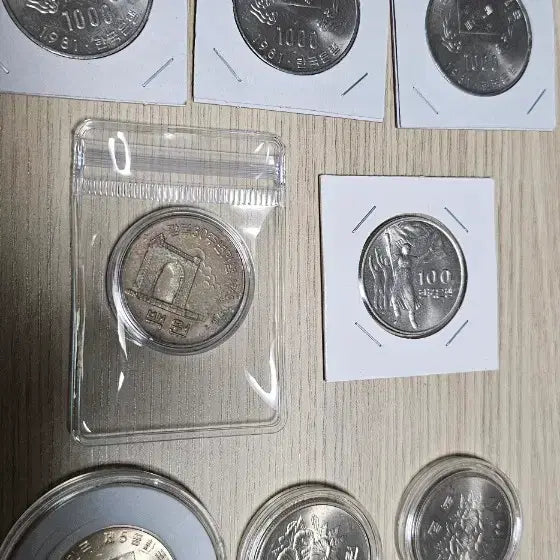 [BUNJANG] Korean Commemorative Coins Set (8 Types, Including Toned Coins) / 한국 기념주화 8종 일괄 (토닝 주화 포함)