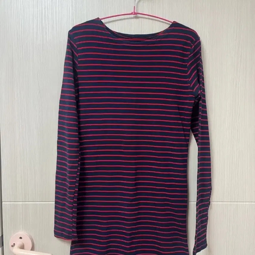 [BUNJANG] Striped Mini Dress / 줄무늬 원피스