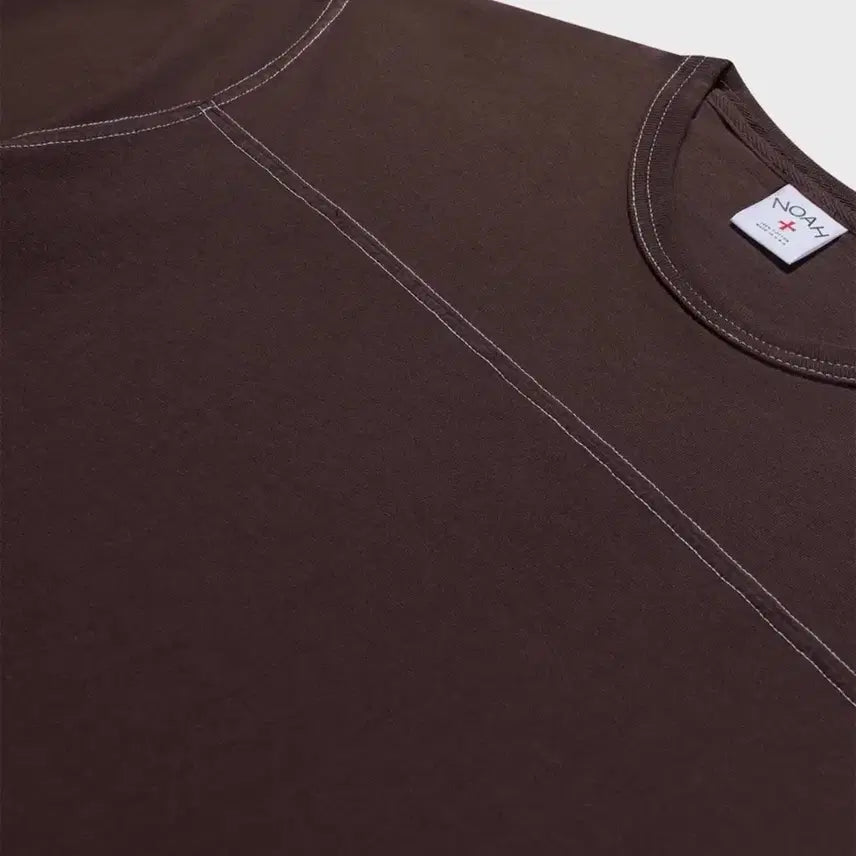 [BUNJANG] Noah Dark Brown T-shirt / 노아 반팔티