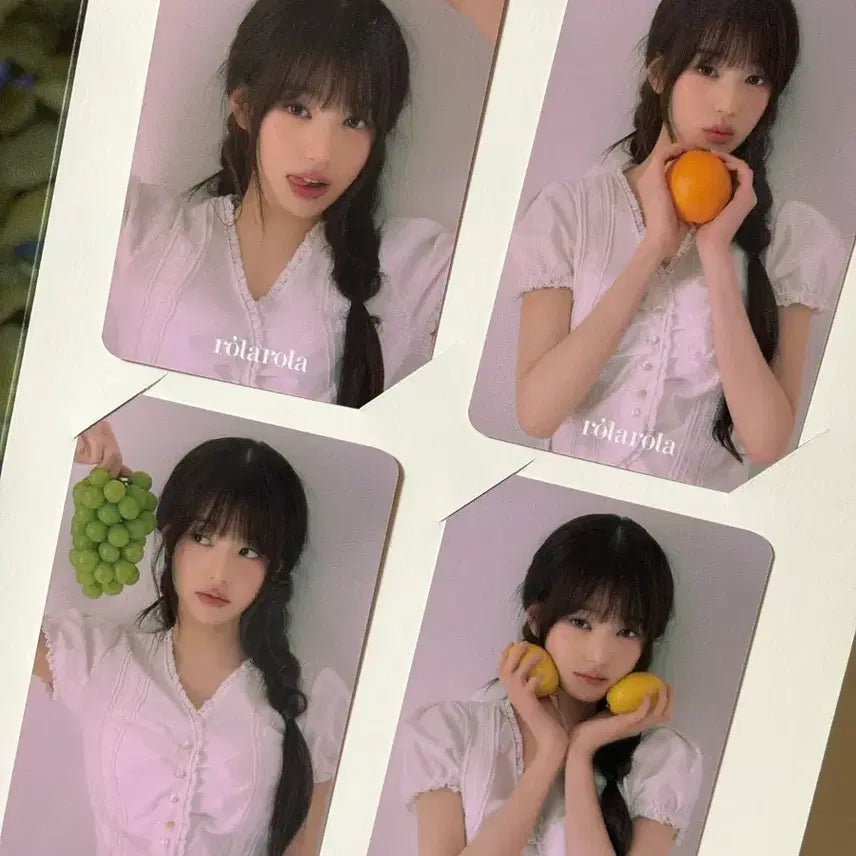 [BUNJANG] IVE Wonyoung LORALORA Photocard Full Set / 원영 로라로라 포카 풀세트