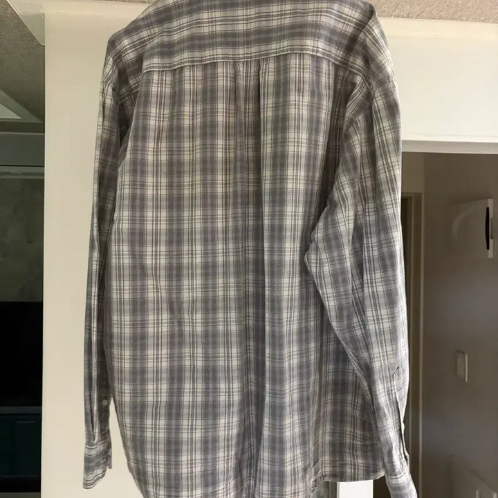 [BUNJANG] everyworn Gray Checkered Shirt / everyworn 그레이 체크 셔츠
