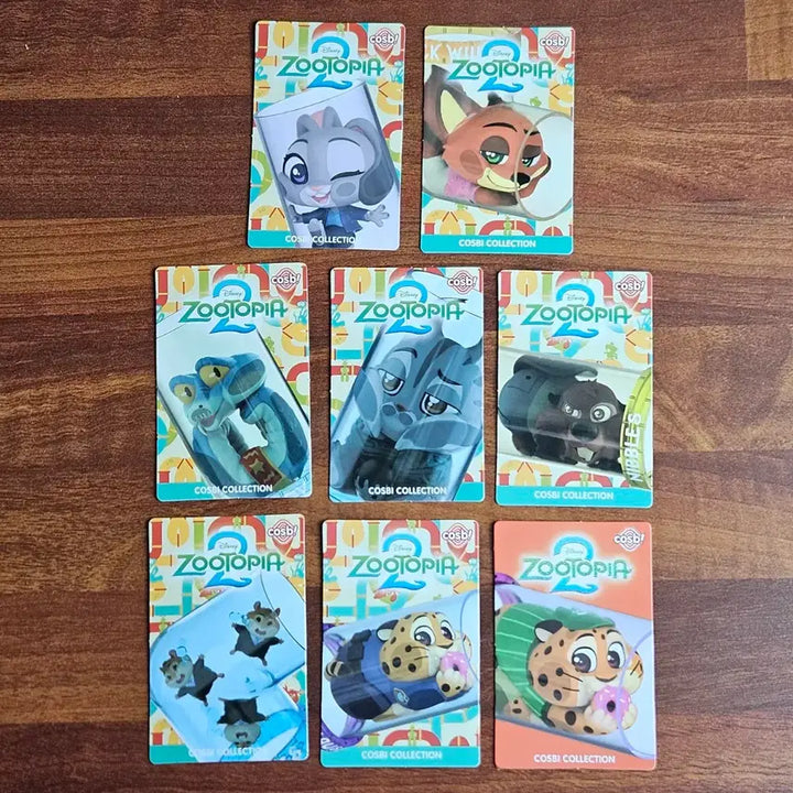 [BUNJANG] Zootopia 2 Pipe Figure Photocard Bundle Set / 주토피아 2 파이프 피규어 포토카드 일괄 처분