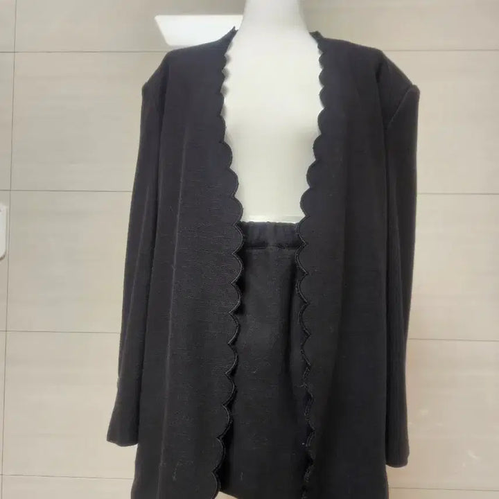 [BUNJANG] A2 Black Mini Wrap Design Skirt Pants / 랩디자인 치마 바지 (스커트팬츠)