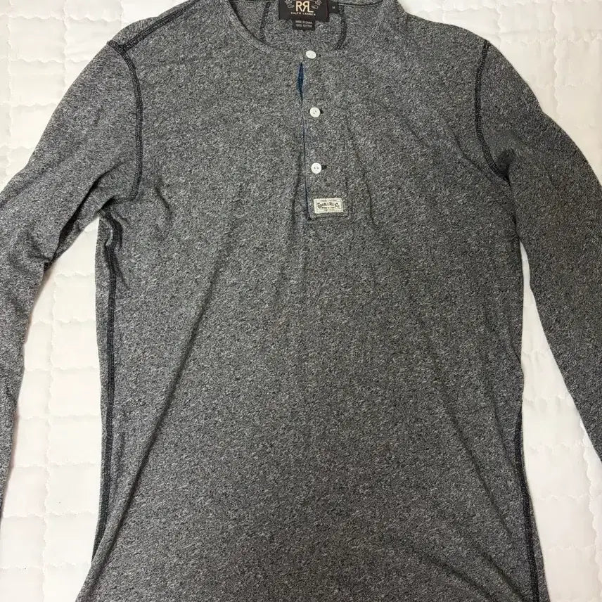 [BUNJANG] RRL Henley Long Sleeve T-shirt / rrl 더블알엘 헨리넥 긴팔티 롱슬리브