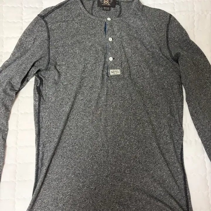[BUNJANG] RRL Henley Long Sleeve T-shirt / rrl 더블알엘 헨리넥 긴팔티 롱슬리브