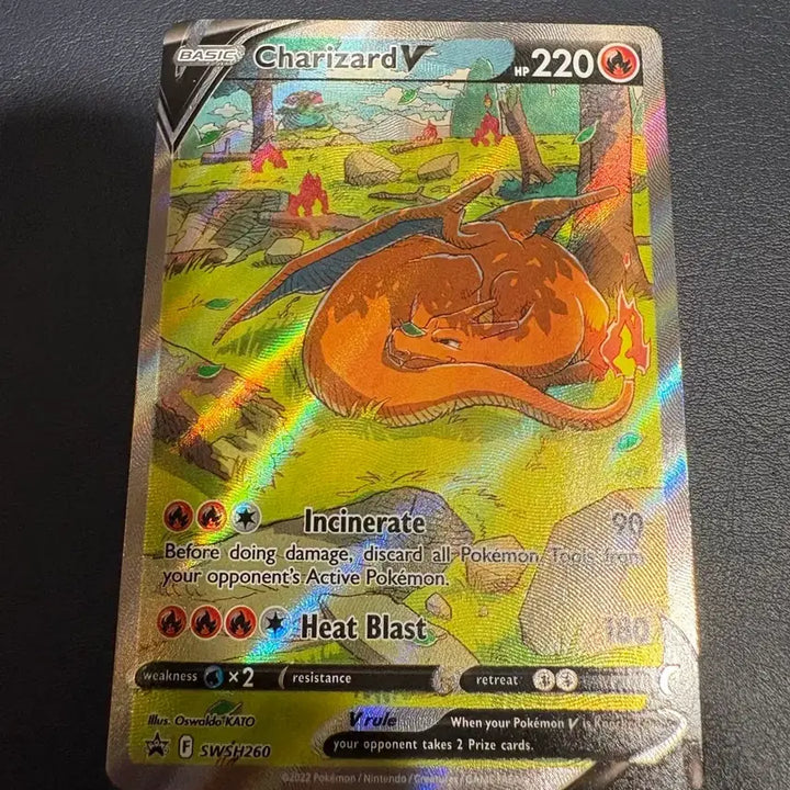 [BUNJANG] Pokemon Charizard V Promo Card / 포켓몬카드 북미 리자몽 v 프로모 upc