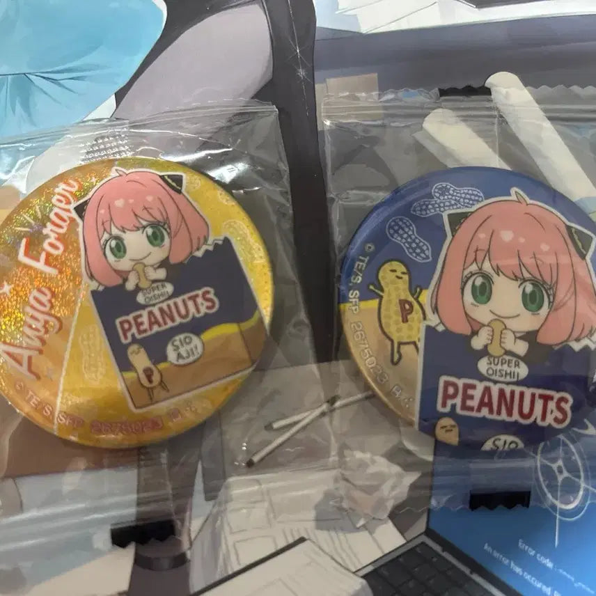 [BUNJANG] Spy x Family Anya Forger Badge Set / 스파이 패밀리 아미야 가샤 뱃지세트