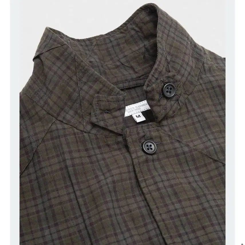 [SOLD OUT] 엔지니어드가먼츠 로이터 자켓 핀턱스몰플레이드 S사이즈