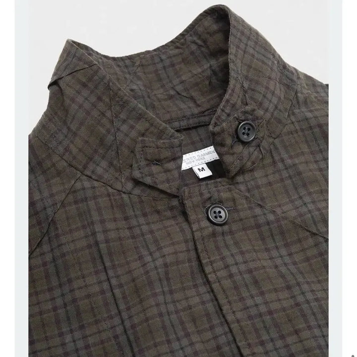 [SOLD OUT] 엔지니어드가먼츠 로이터 자켓 핀턱스몰플레이드 S사이즈