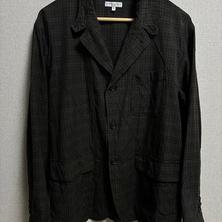 [SOLD OUT] 엔지니어드가먼츠 로이터 자켓 핀턱스몰플레이드 S사이즈