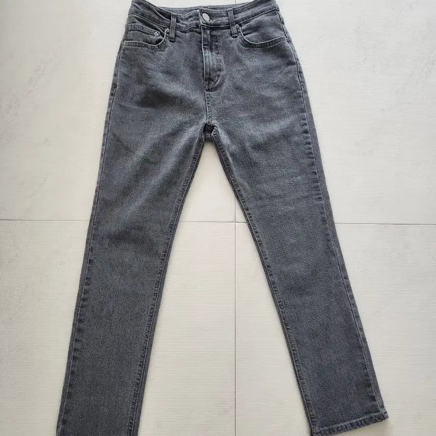 [BUNJANG] Cherry Coco CL Grey Denim Jeans / 체리코코 씨엘 그레이 데님 청바지