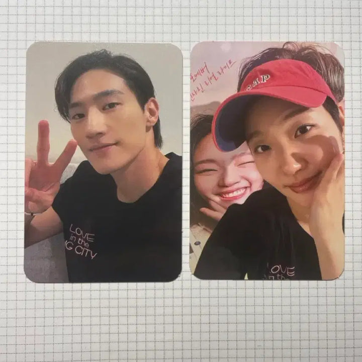 [BUNJANG] Kim Go Eun and Noh Sang Hyun Photocard Set / 영화 대도시의 사랑법 김고은 노상현 포카