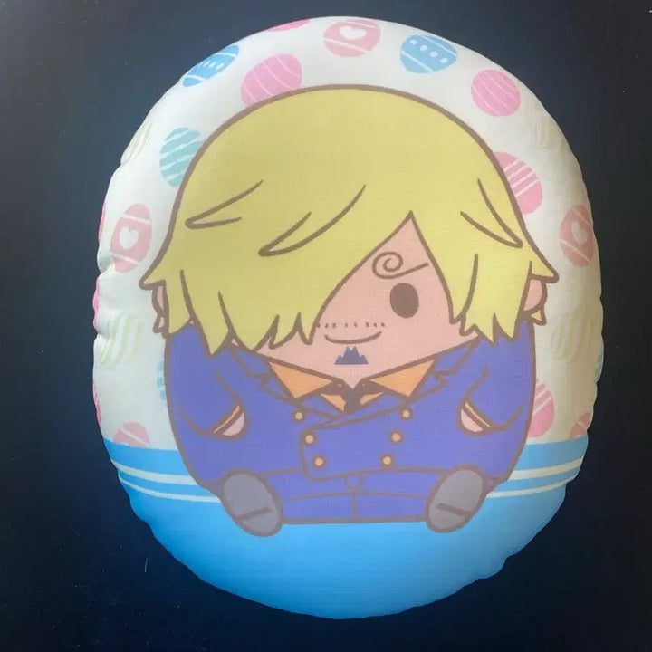 [BUNJANG] One Piece Chopper Egg-Shaped Cushion Zoro &amp; Sanji / 원피스 달걀 모양의쿠션 조로 &amp; 상디