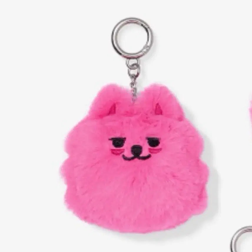 [SOLD OUT] 투바투 팝업 뿔바투 페이스 키링 핑크 최용멍 현물 양도 판매