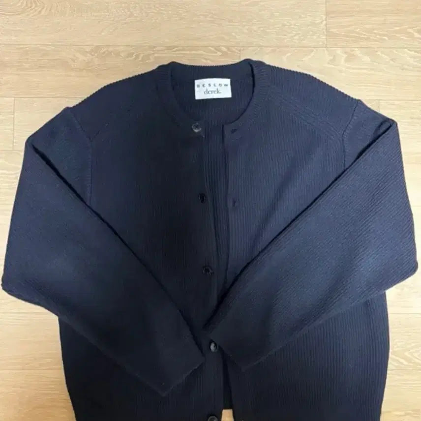 [BUNJANG] BeSlow Derek Navy Cardigan L / 비슬로우 데릭 네이비 가디건 L